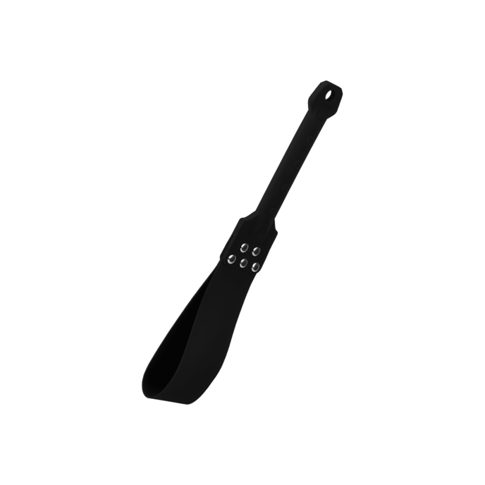 paddle-bouclé-avec-rivets-38-cm-Noir-1