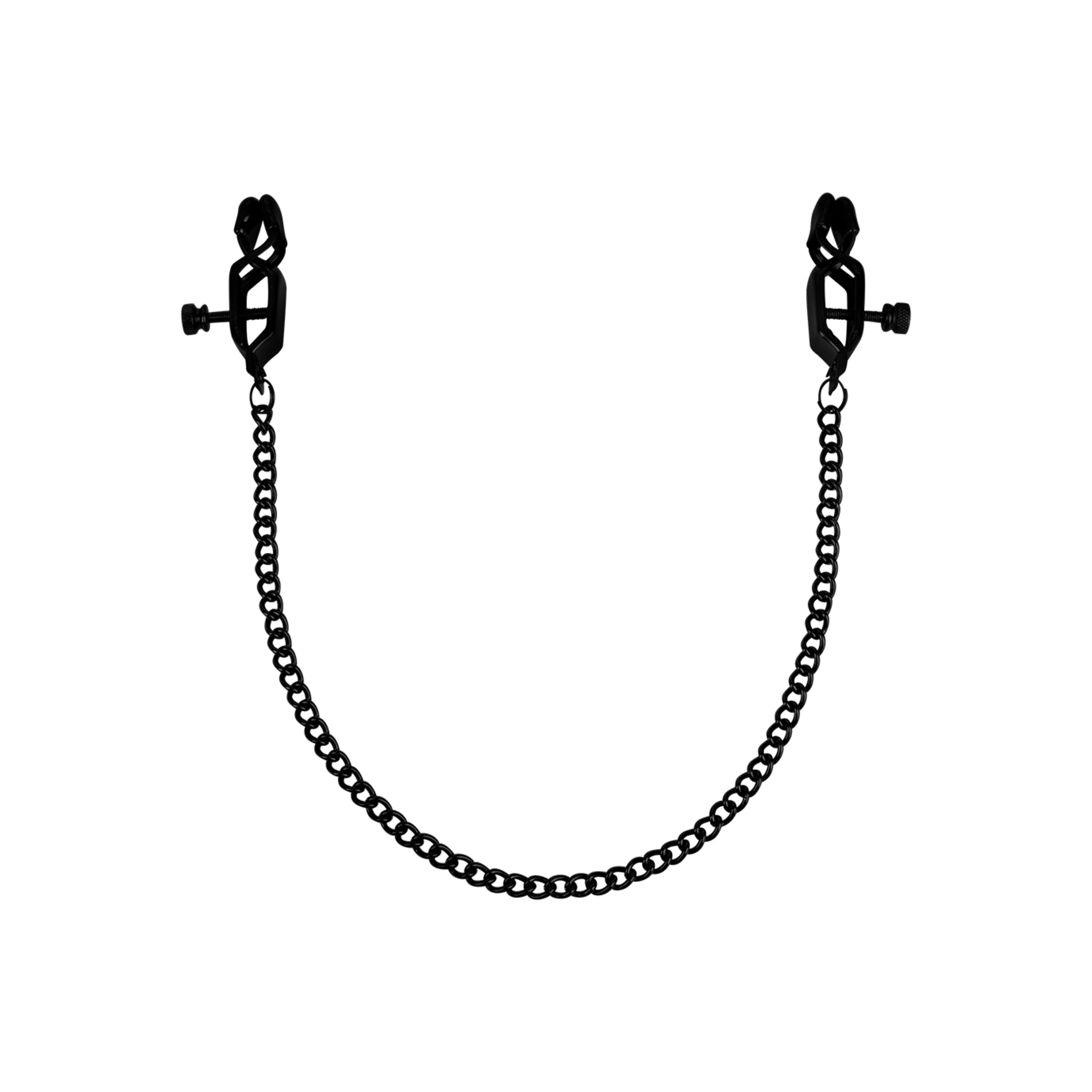 pinces-à-seins-avec-chaîne-Noir-2