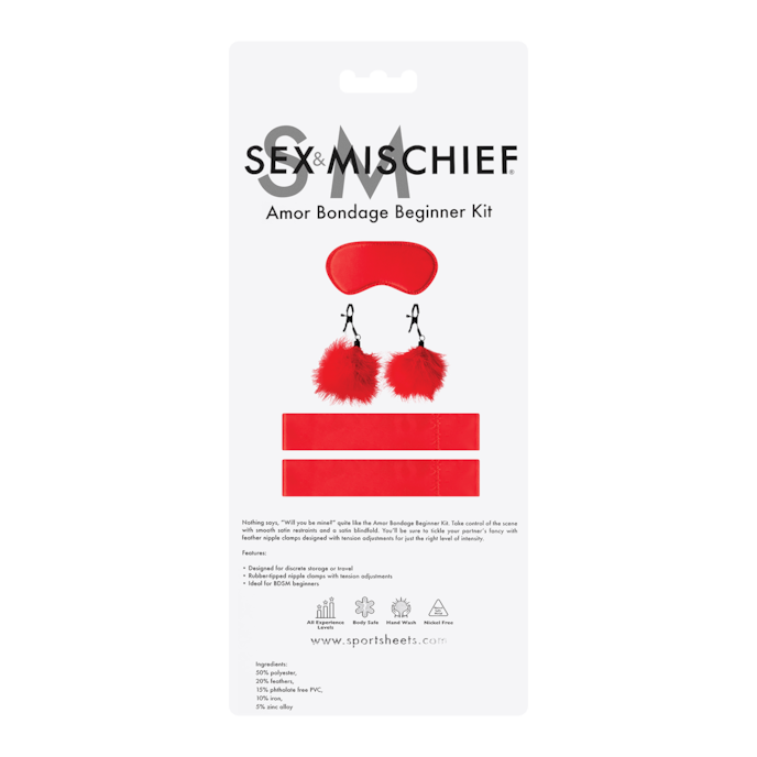 sex-&-mischief---amor-bondage-beginner-kit-5-delen-Rot-2