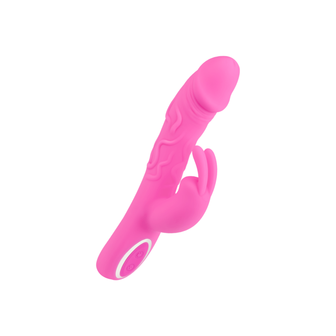 vibromasseur-rabbit-réaliste-en-silicone-21-5-cm-Rose-1