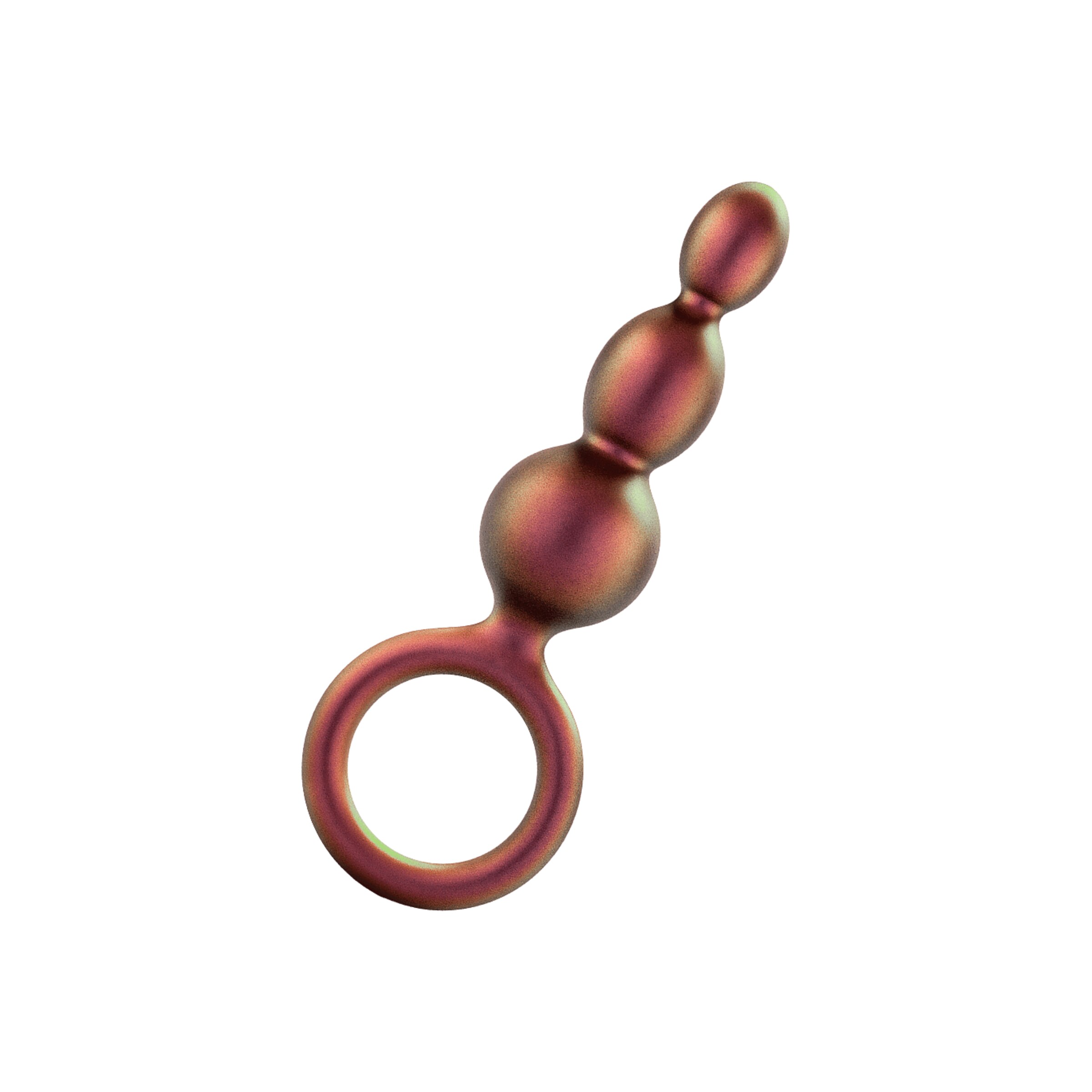 anal-adventures---matrix-beaded-loop-plug-13-9-cm-Bruin-1