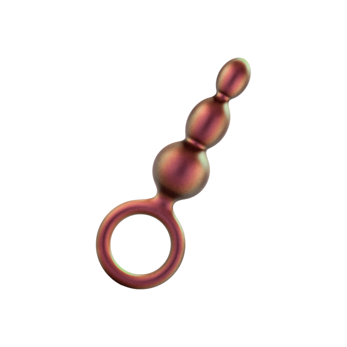 anal-adventures---matrix-beaded-loop-plug-13-9-cm-Bruin-1