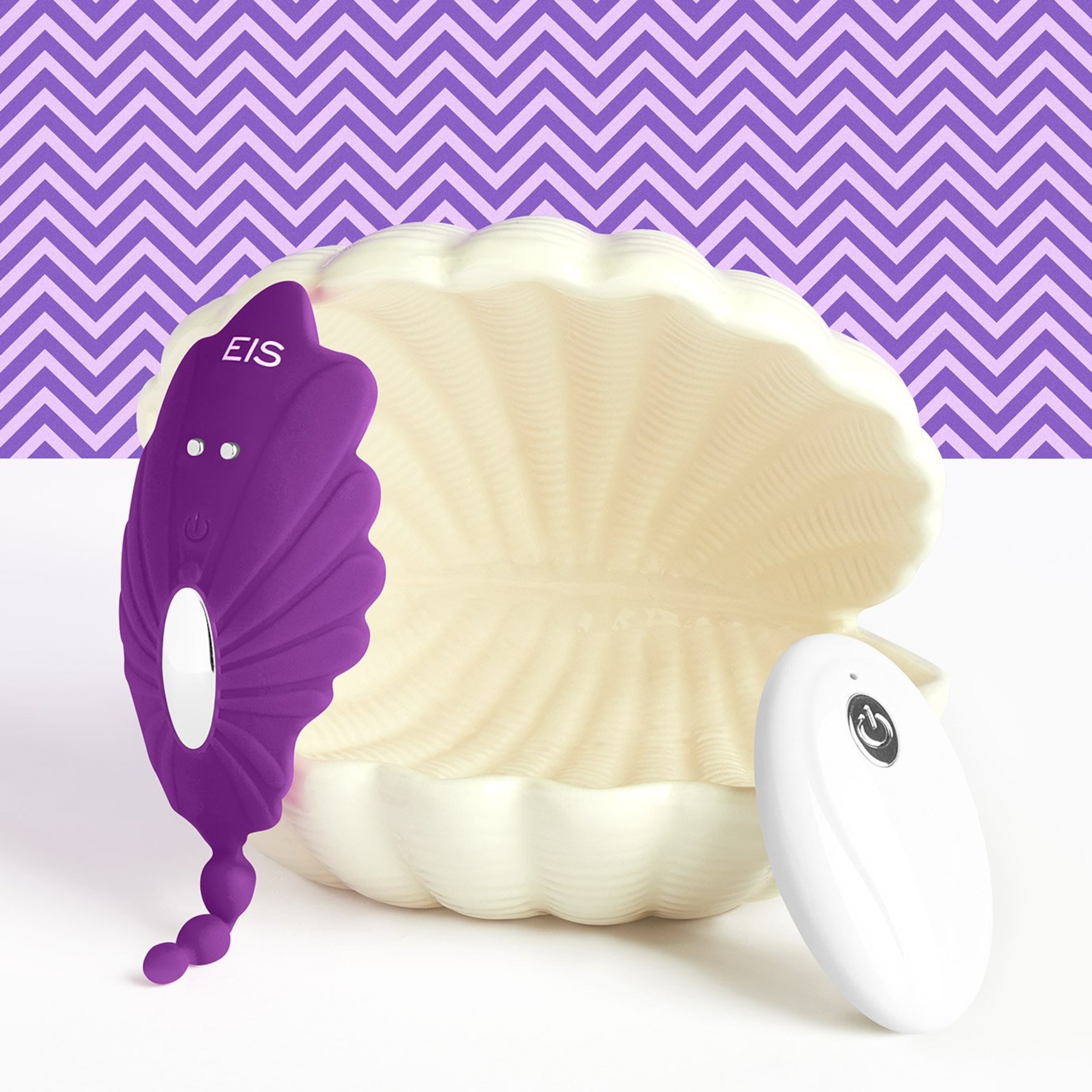 joli-vibromasseur-à-poser-en-silicone[nbhy]-11-cm-Blanc-Violet-2