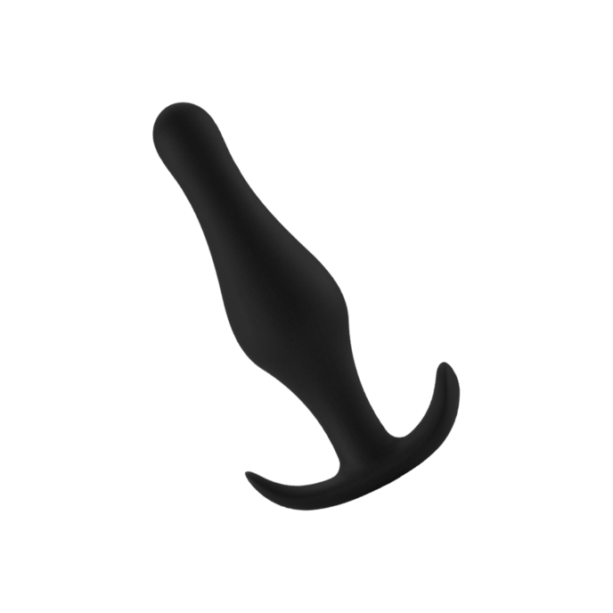butt-plug-with-handle---small-15-cm-Zwart-1