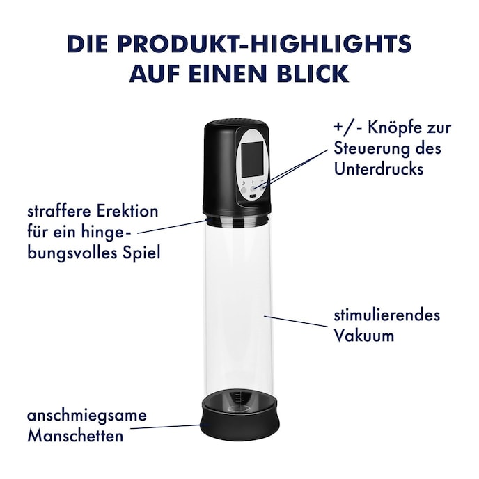 Penispumpe mit 3 Manschetten, 32,5 cm natur-blass online kaufen Penispumpe mit 3 Manschetten, 32,5 cm natur-blass online kaufen