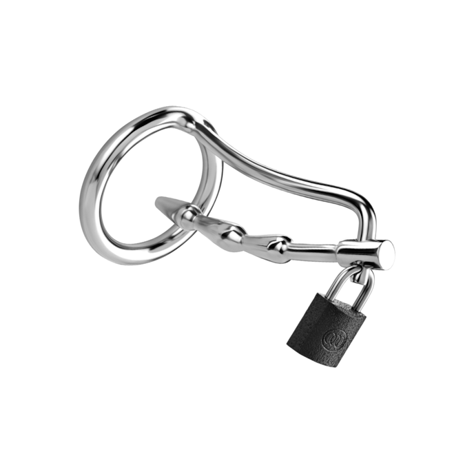 penisplug-met-slot-10-5-cm-Silber-1