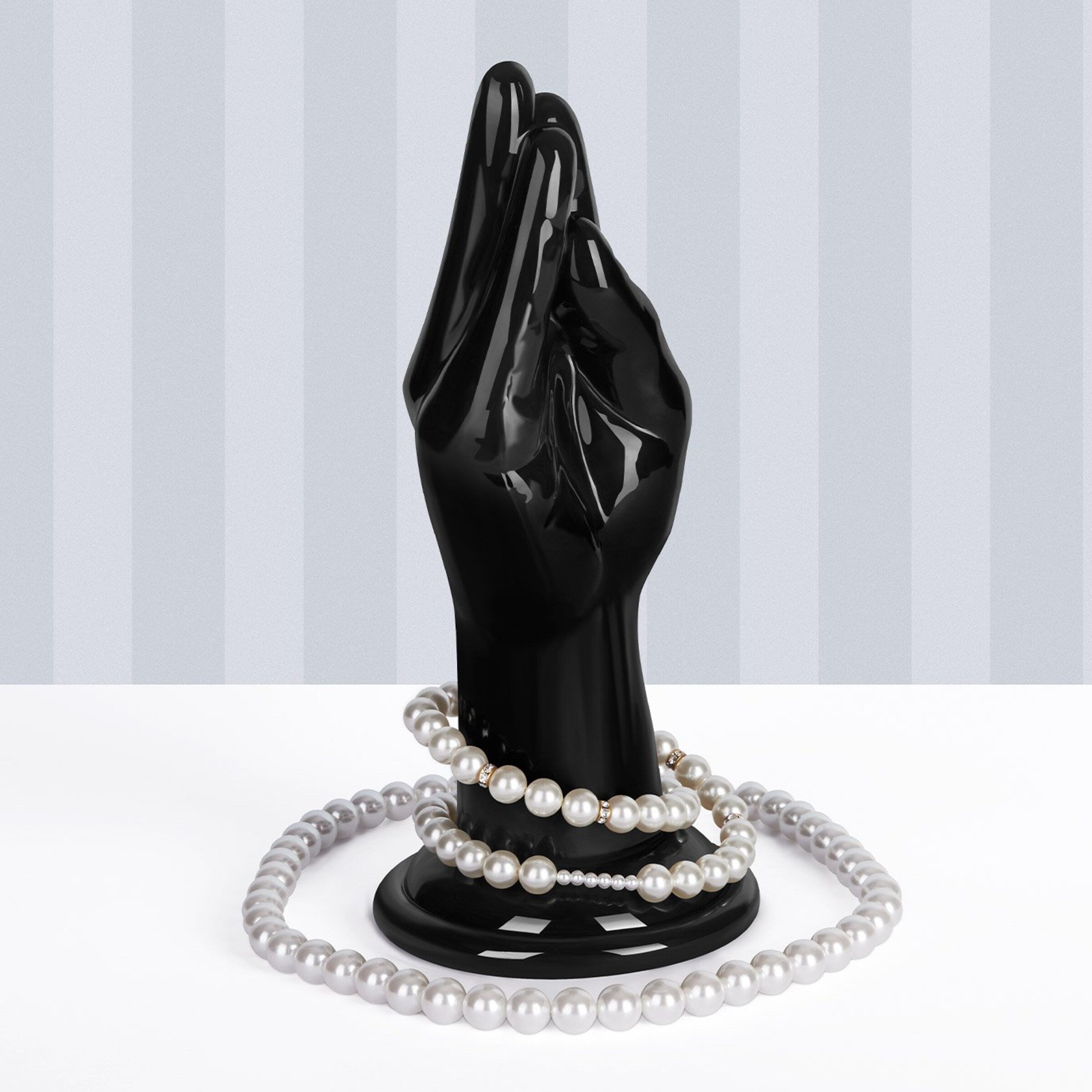 gode-​​manuel-réaliste-20-5-cm-Noir-2