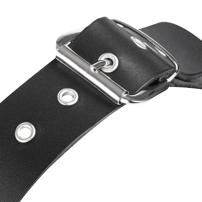 harnais-en-cuir-avec-boucles-Argent-Noir-4
