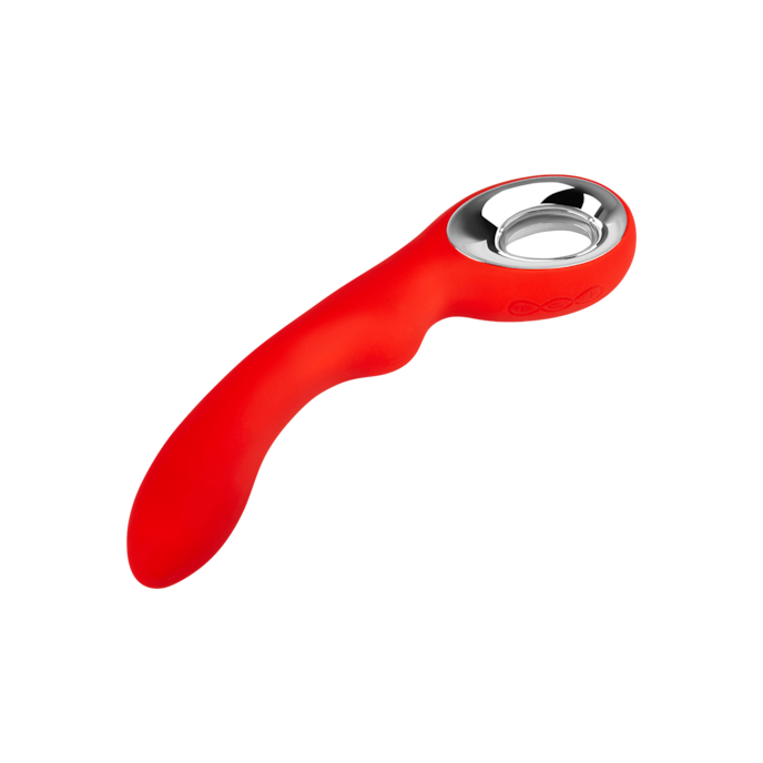 vibromasseur-point-g-deluxe-25-cm-Argent-Rouge-6