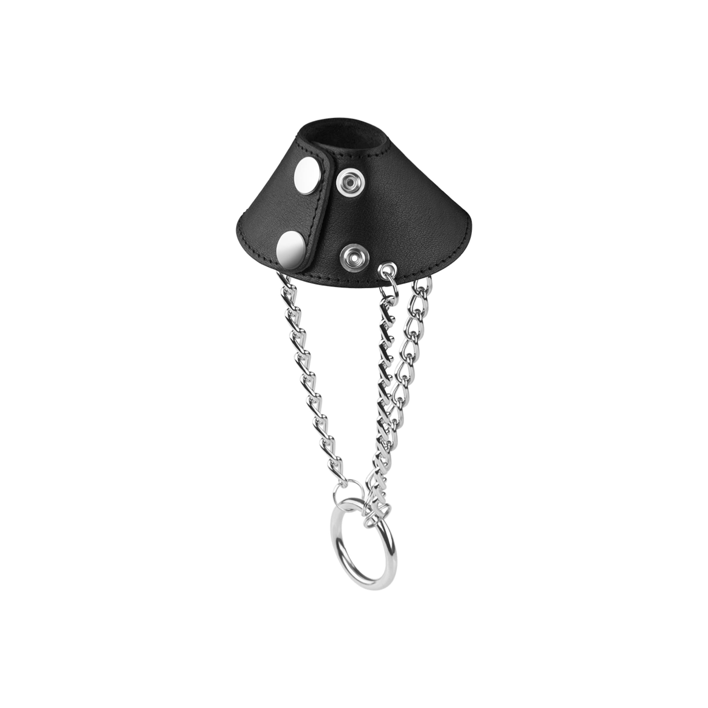 testikelparachute-3-5-cm-Zilver-Zwart-2