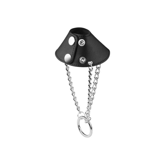 testikelparachute-3-5-cm-Schwarz-Silber-2