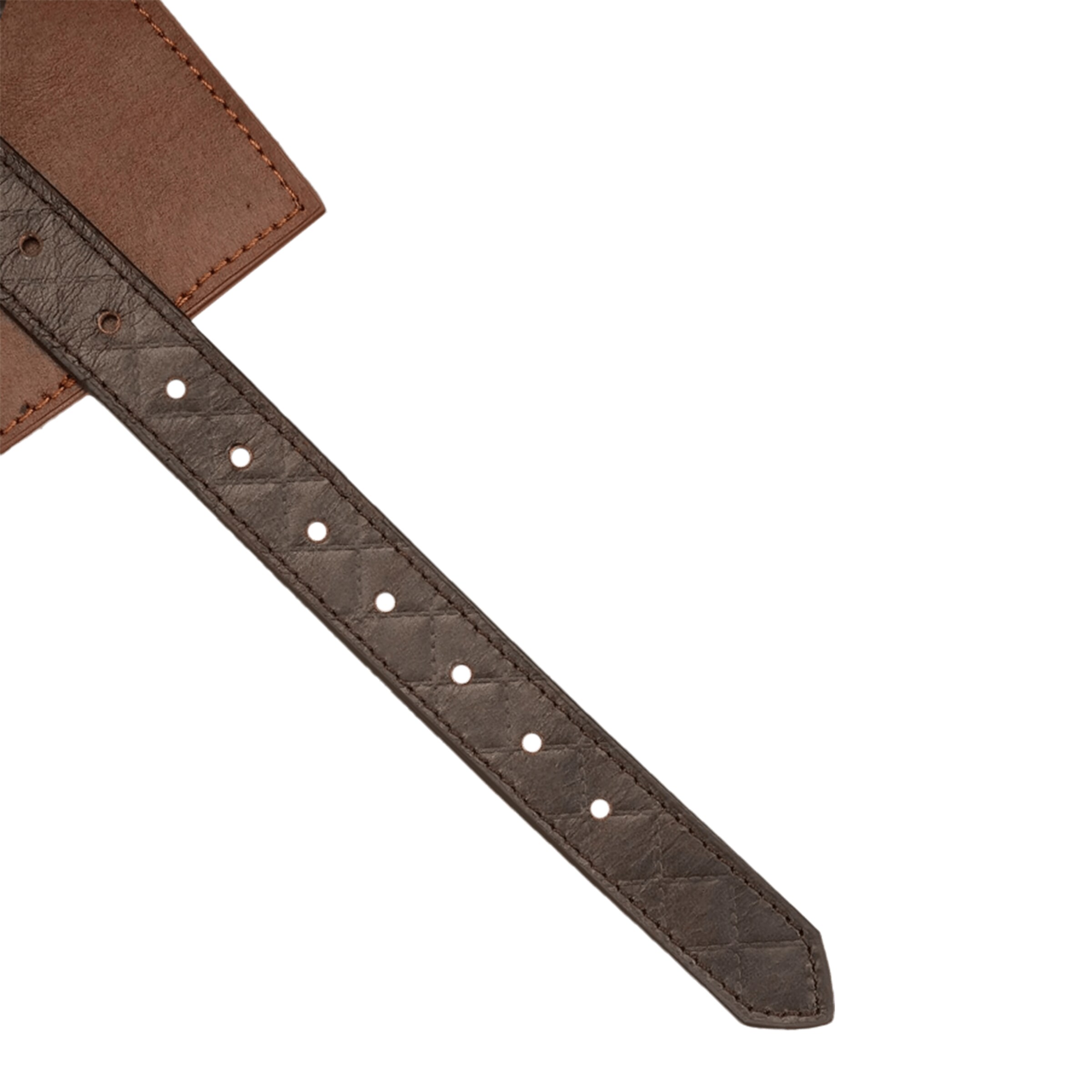 tailleband-van-rijleer-Bruin-Goud-Zwart-4