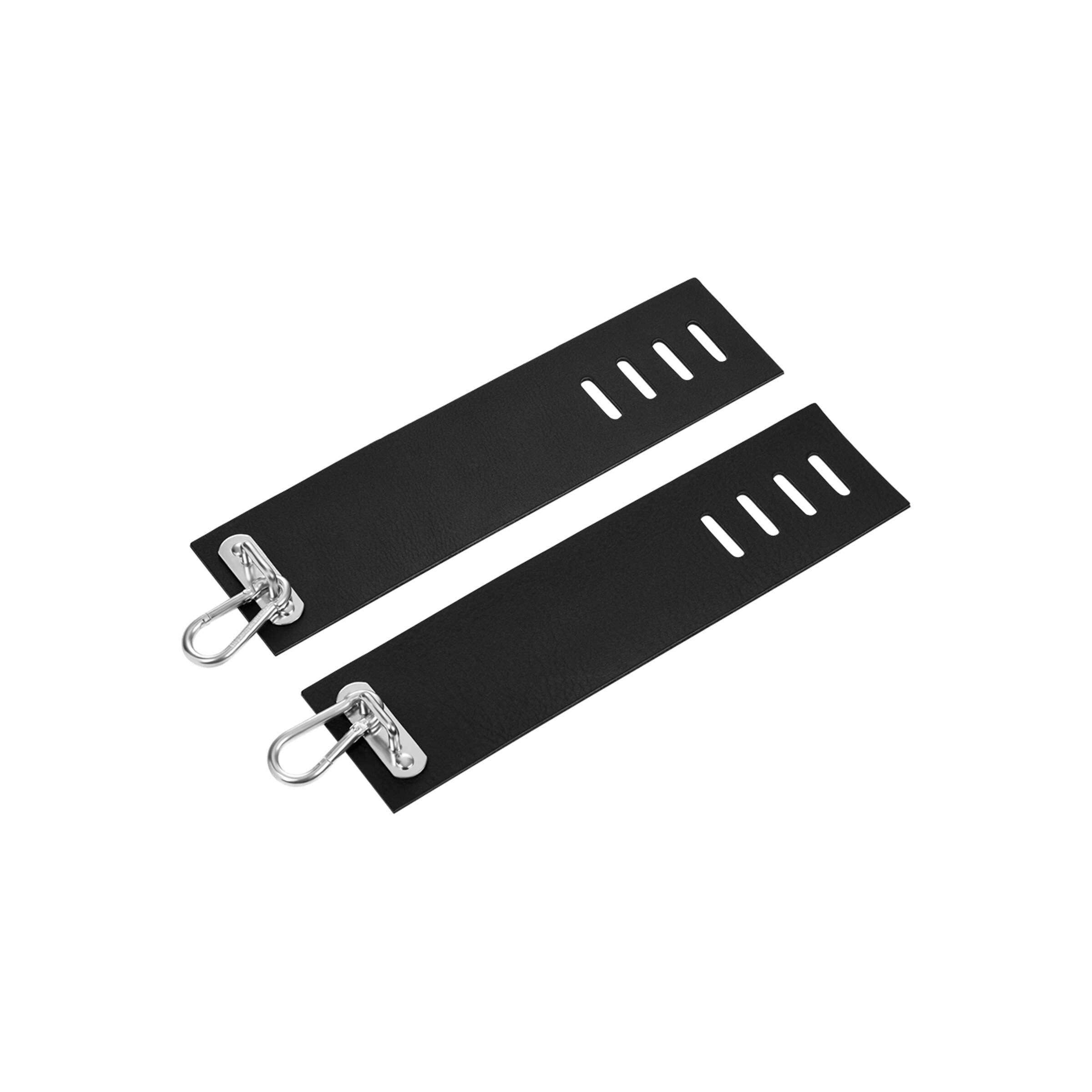 gladde-leren[nbhy]handboeien-met-karabijnhaken-Zwart-6