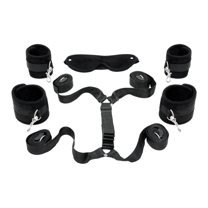 under-the-mattress-soft-restraint-set-3-pièces-Noir-2