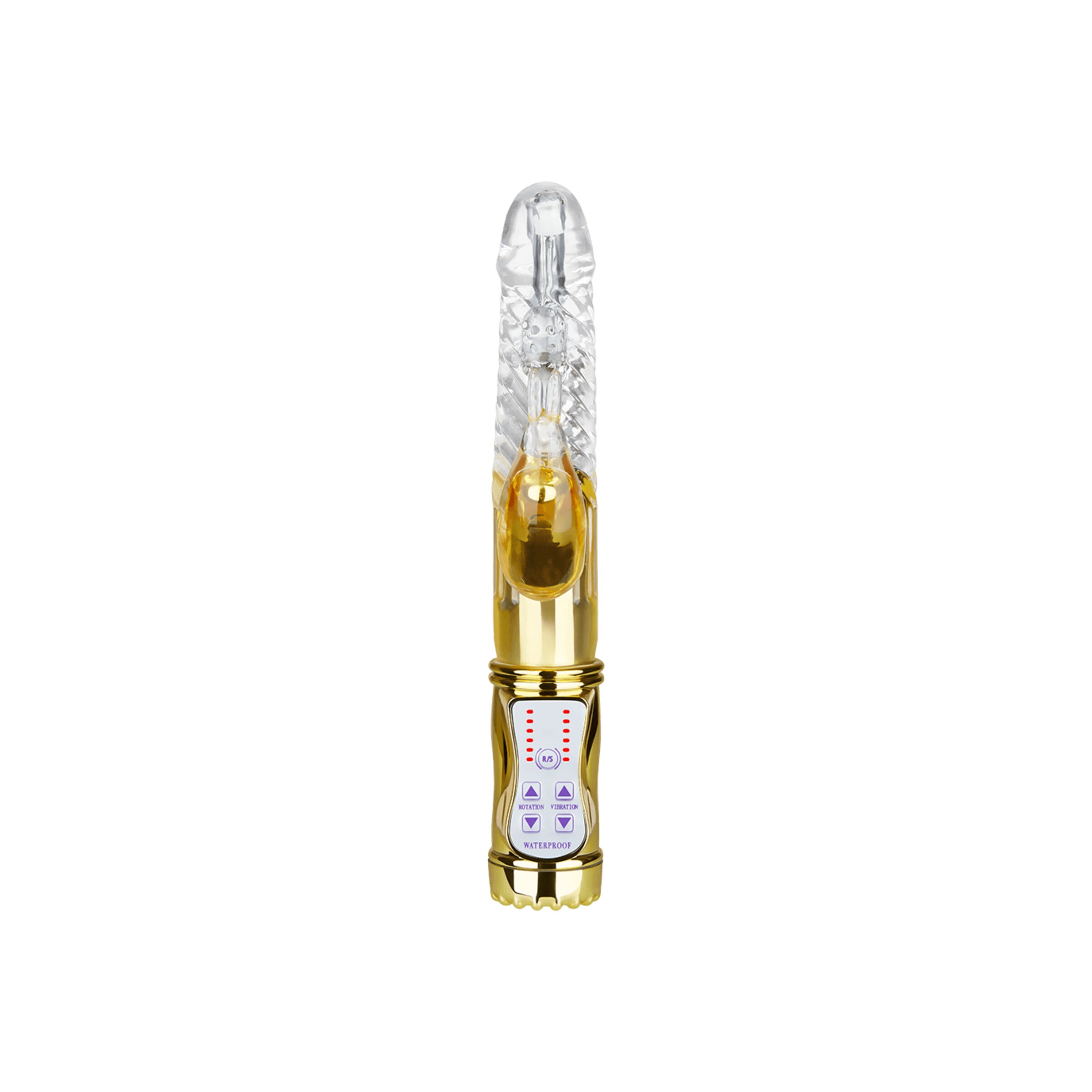 roterende-parel-hy]vibrator-23-cm-Goud-Transparant-5