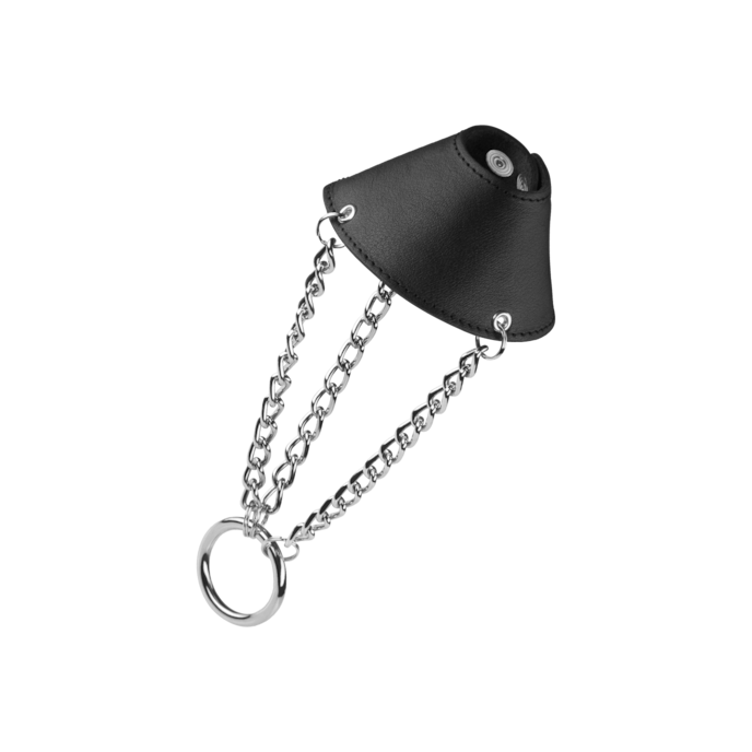 testikelparachute-3-5-cm-Schwarz-Silber-1