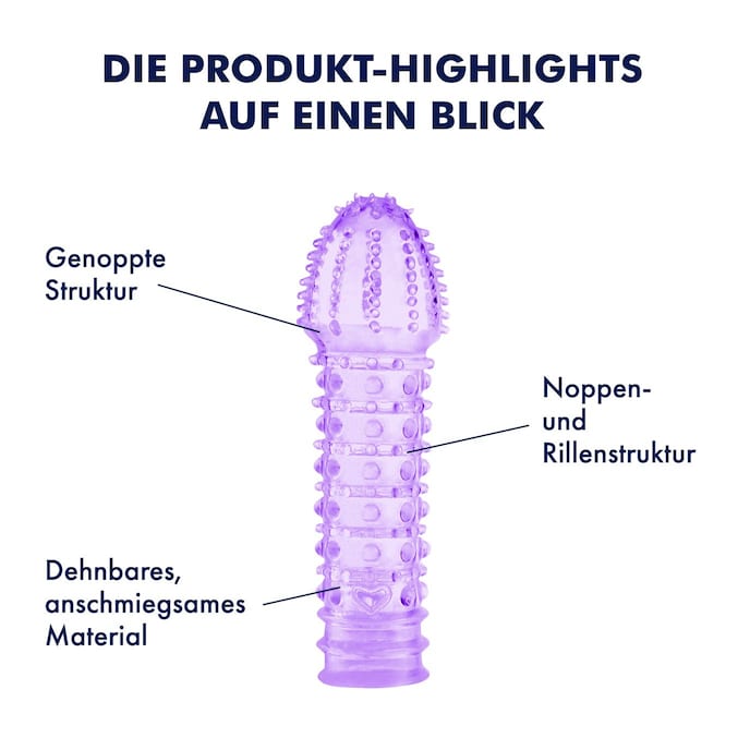 Penishlle mit weichen Noppen, 15 cm Lila online kaufen Penishlle mit weichen Noppen, 15 cm Lila online kaufen