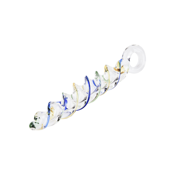 Glasdildo im Spiral-Design, 18 cm transparent online kaufen Glasdildo im Spiral-Design, 18 cm transparent online kaufen