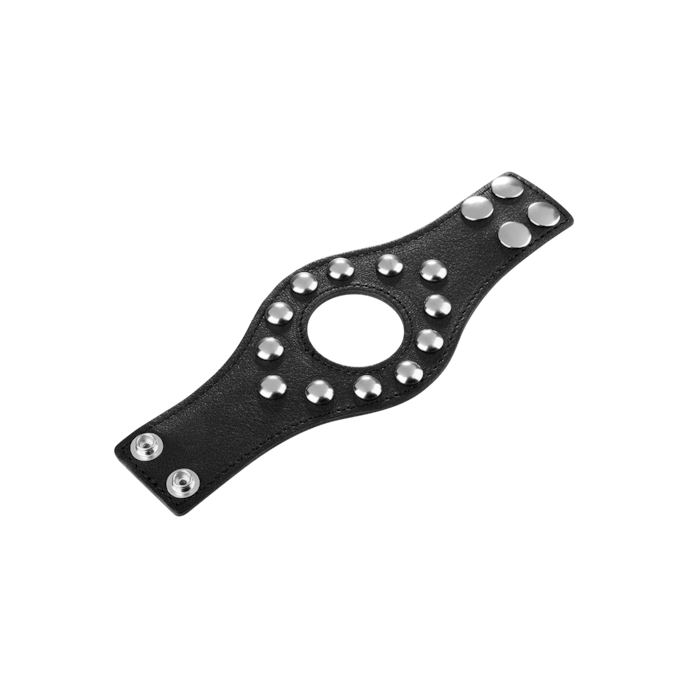 leren-penisriem-met-klinknagels-Zilver-Zwart-3