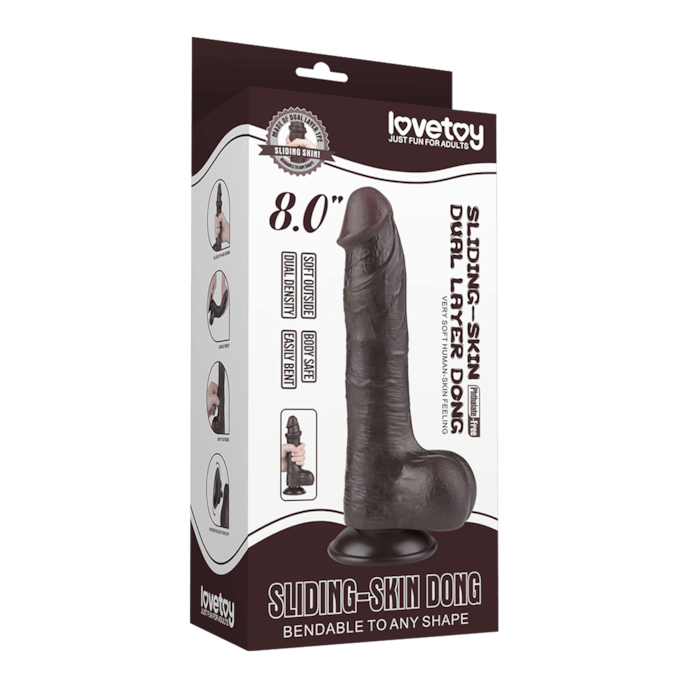 sliding-skin-dong-20-cm-Naturel foncé-4