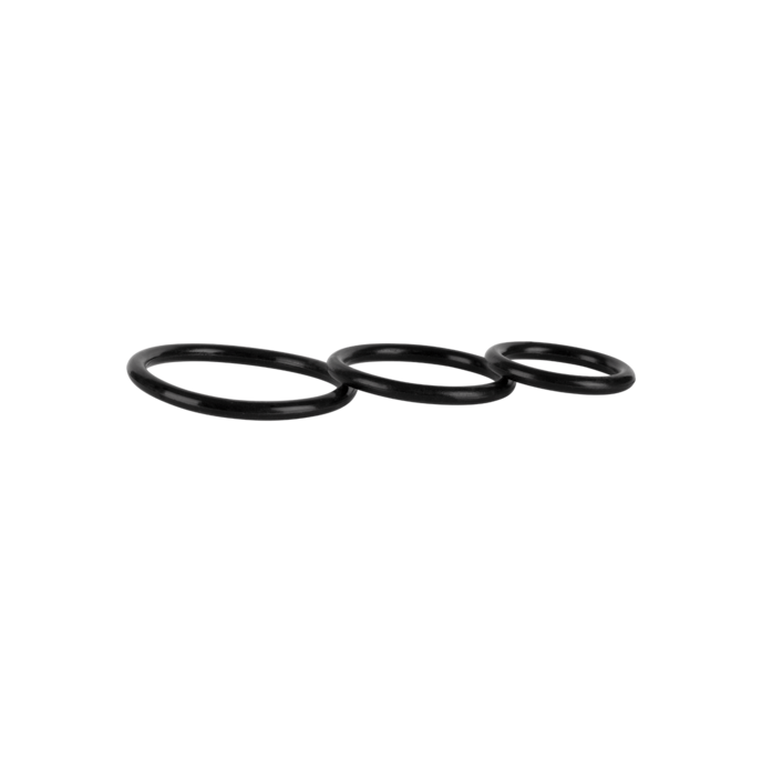 Penisringe aus Silikon, 3 Stk., 3,5 - 5 cm schwarz online kaufen Penisringe aus Silikon, 3 Stk., 3,5 - 5 cm schwarz online kaufen