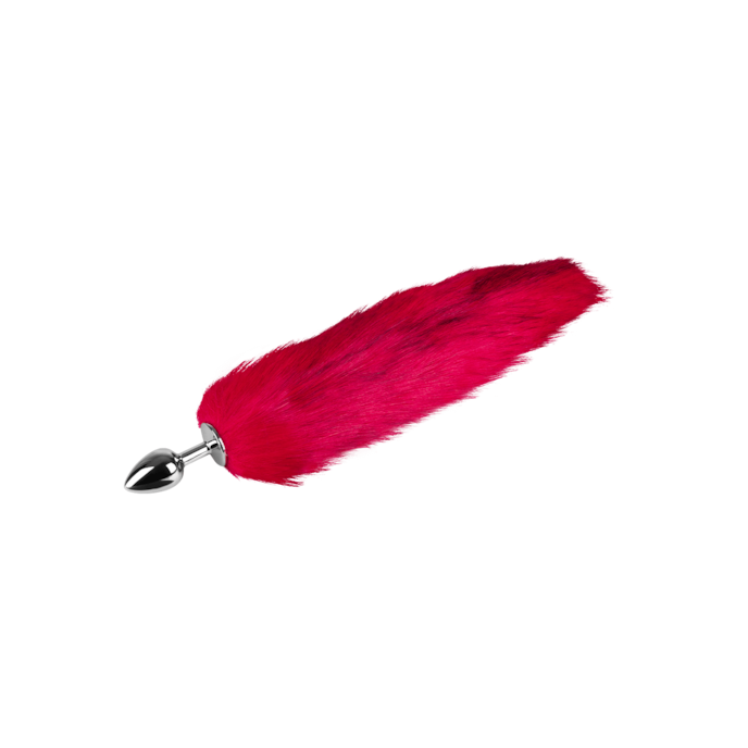 plug-anal-avec-queue-de-renard-48-cm-Argent-Rouge-5