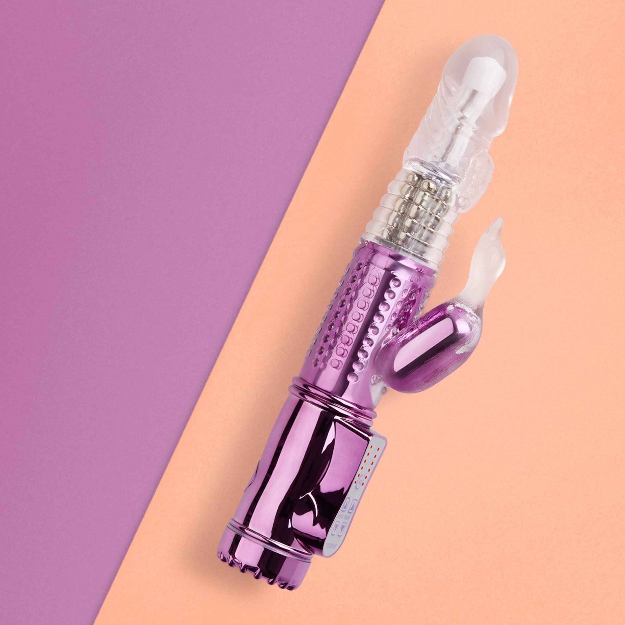 vibromasseur-à-perles--hy]rotatif-23-cm-Argent-Transparent-Violet-2