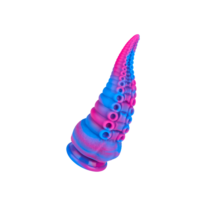 gestructureerde-tentakeldildo-met-zuignapvoeten-19-5-cm-Blauw-Pink-1