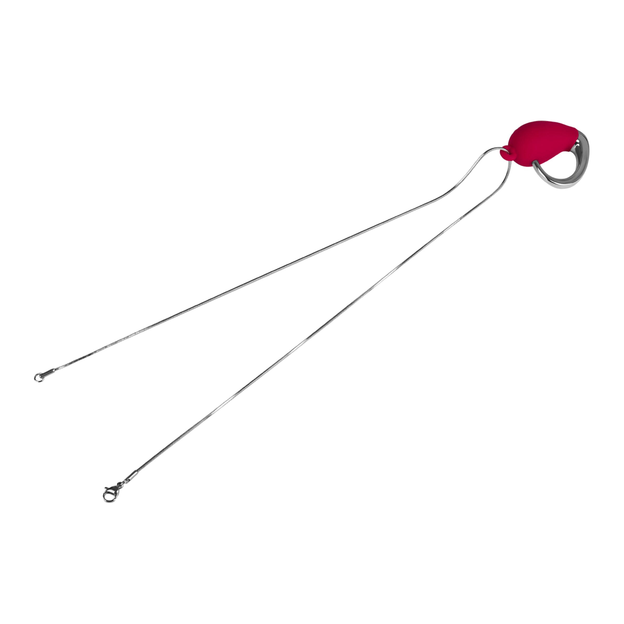 mini-vibromasseur-en-forme-de-cœur-avec-collier-4-8-cm-Argent-Rouge-9
