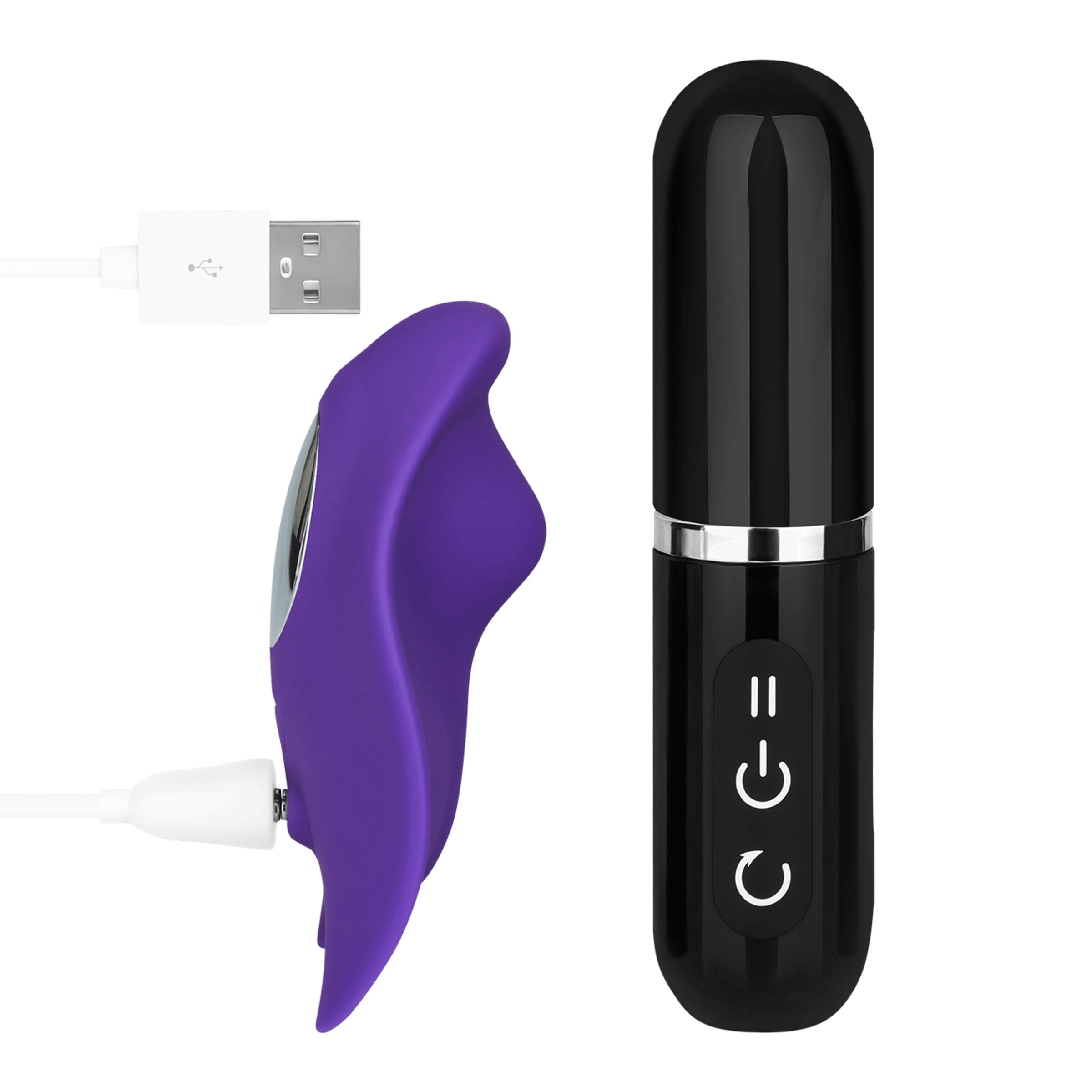 vibrateur[nbhy]-set-en-silicone-2-pièces-Noir-Violet-8