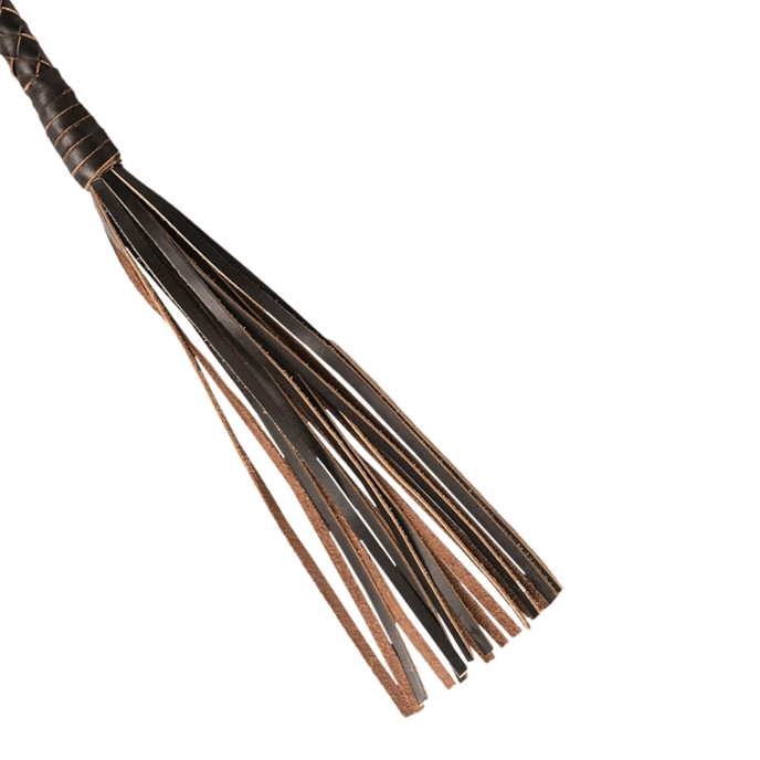 geflochtene-peitsche-aus-reitleder-Braun-Schwarz-2