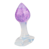 schimmernder-analplug-aus-silikon;-8-5-cm-Lila-Transparent-4