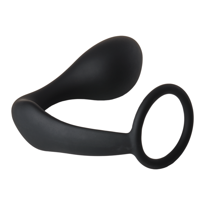 fantasstic---anal-plug-with-cockring-12-cm-Zwart-7