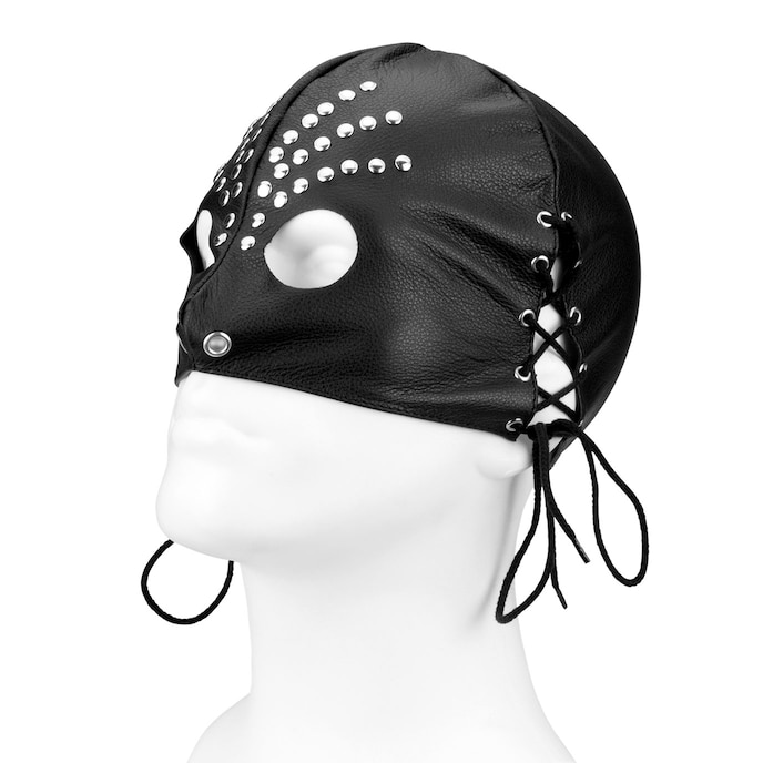 leren-masker-met-ronde-uitsparingen-Schwarz-2