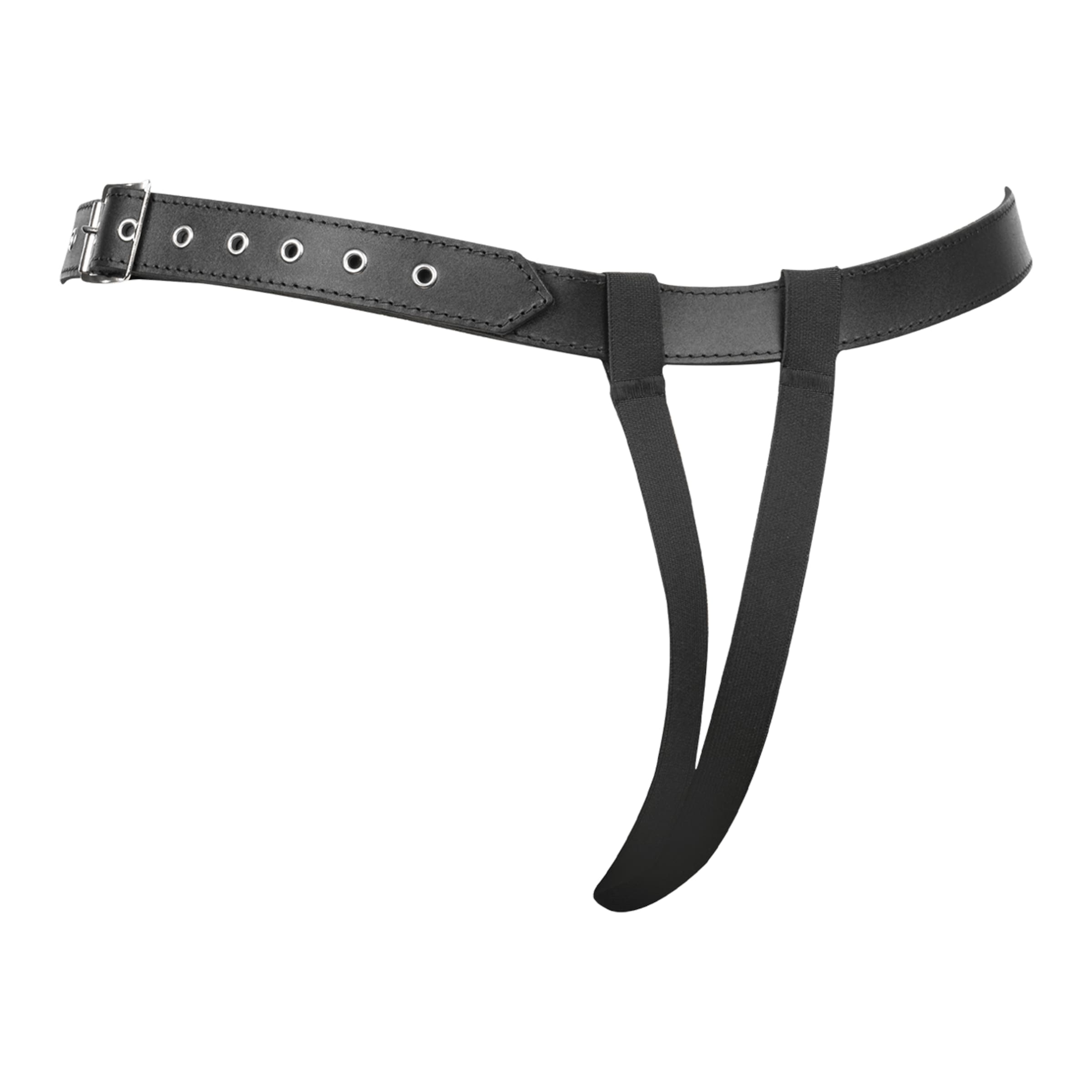 jock-strap-avec-rabat-en-cuir-Argent-Noir-2