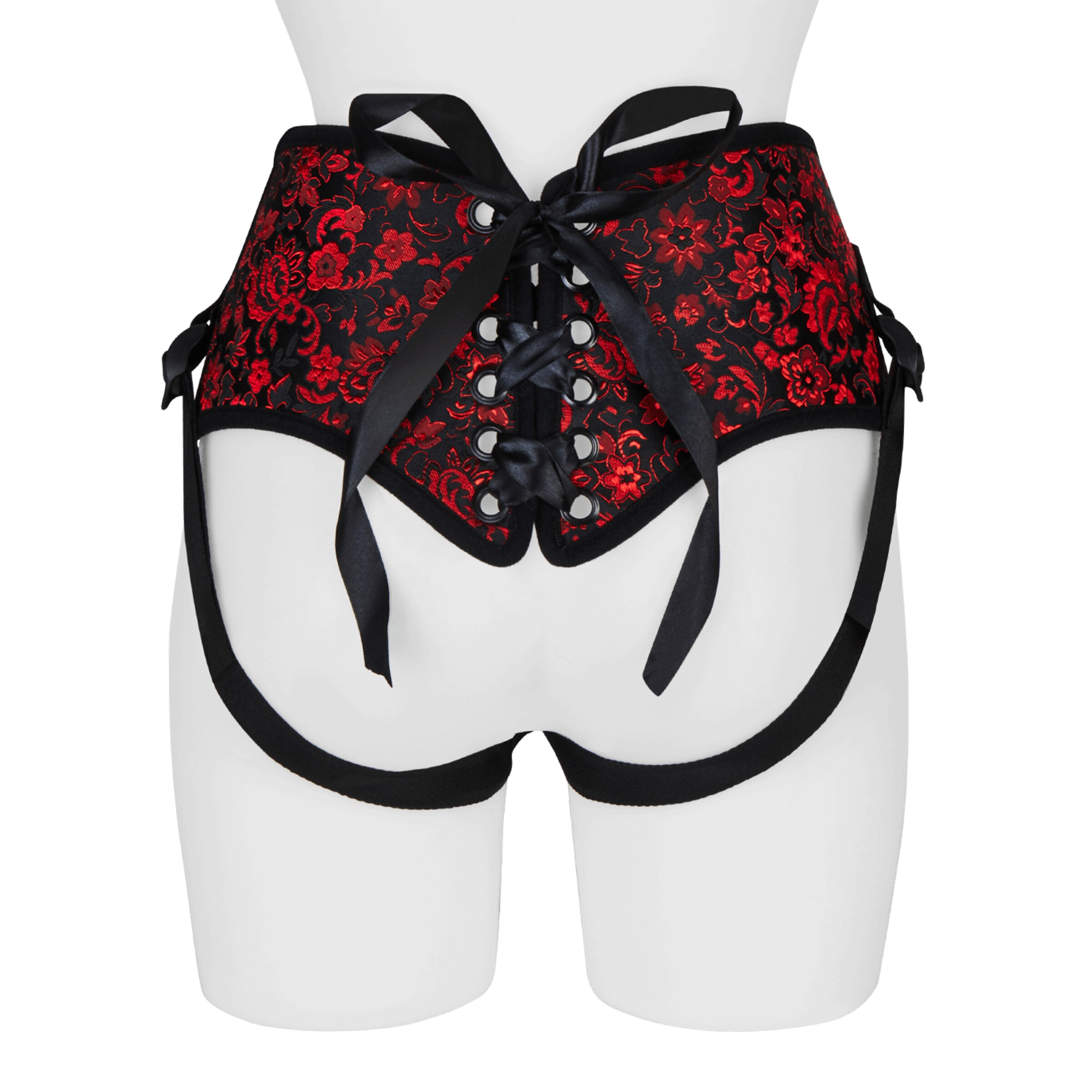 luxueux-strap-on-Noir-Rouge-3