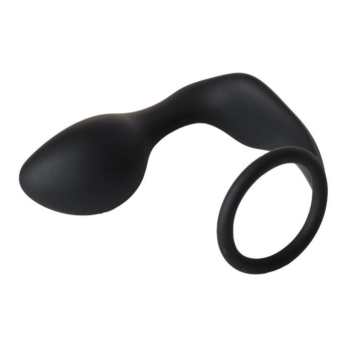 fantasstic---anal-plug-with-cockring-12-cm-Zwart-6