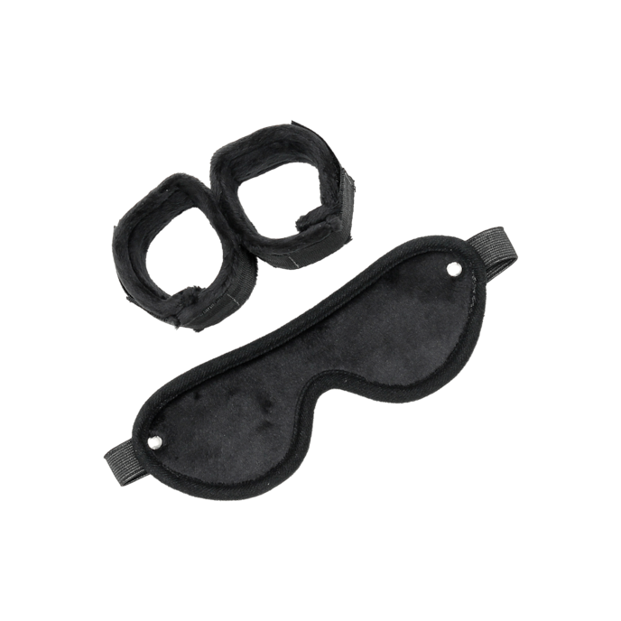 menottes-avec-masque-2-pièces-Noir-1