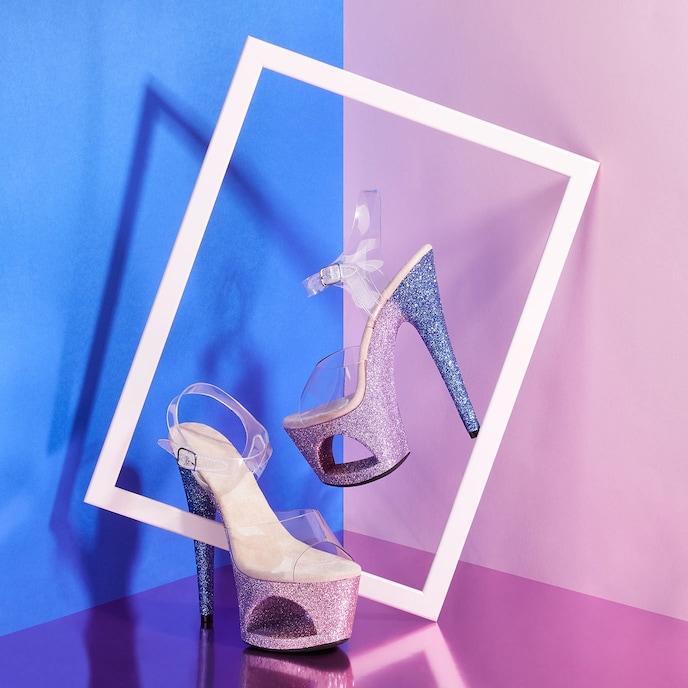 sandales-à-plateau-luxueuses-Beige-Bleu-Rose-Transparent-3