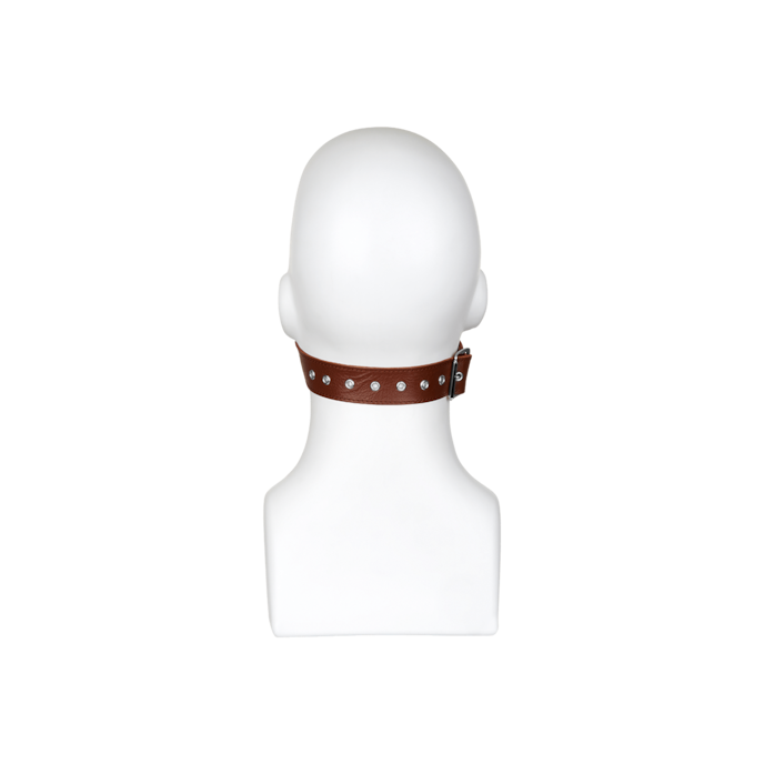 bâillon-avec-balle-Brun-Noir-3