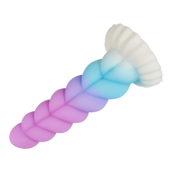 fantasierijke-siliconen-dildo-20-5-cm-Paars-Turkoois-Wit-6
