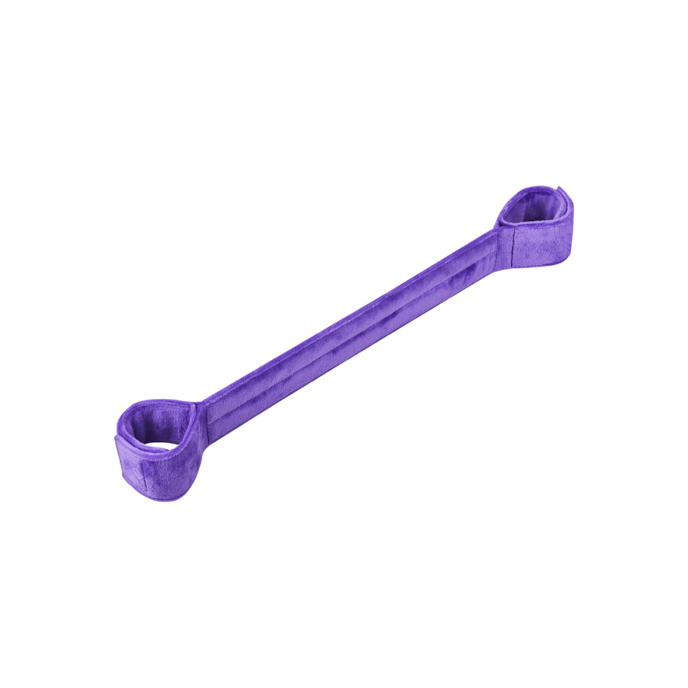 spreader-bar-with-2-cuffs-Noir-Violet-1