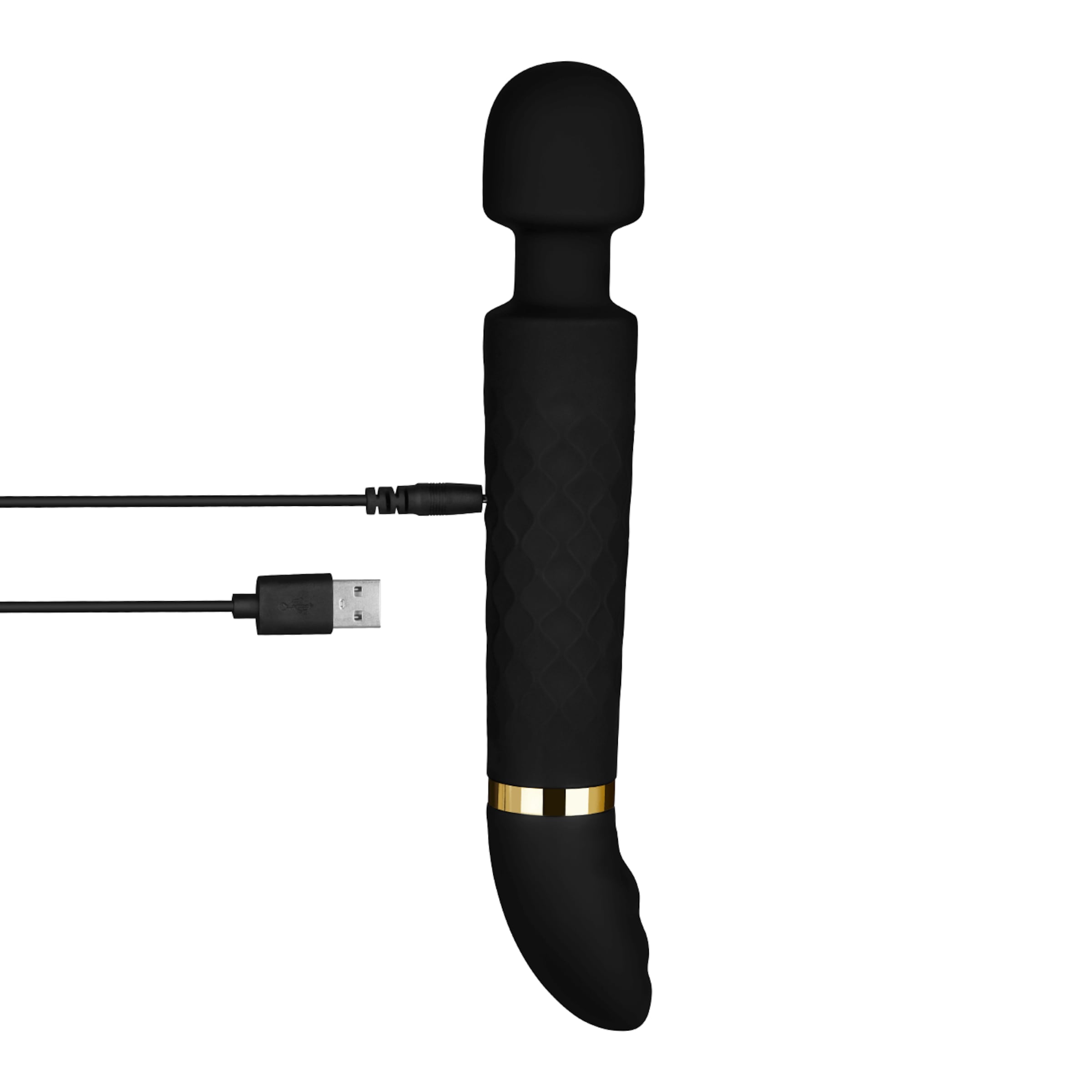 masseur-réversible-en-silicone-25-cm-Noir-Or-8