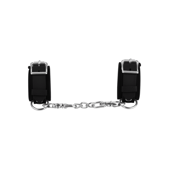 entraves-étroites-avec-mousquetons-Argent-Noir-4