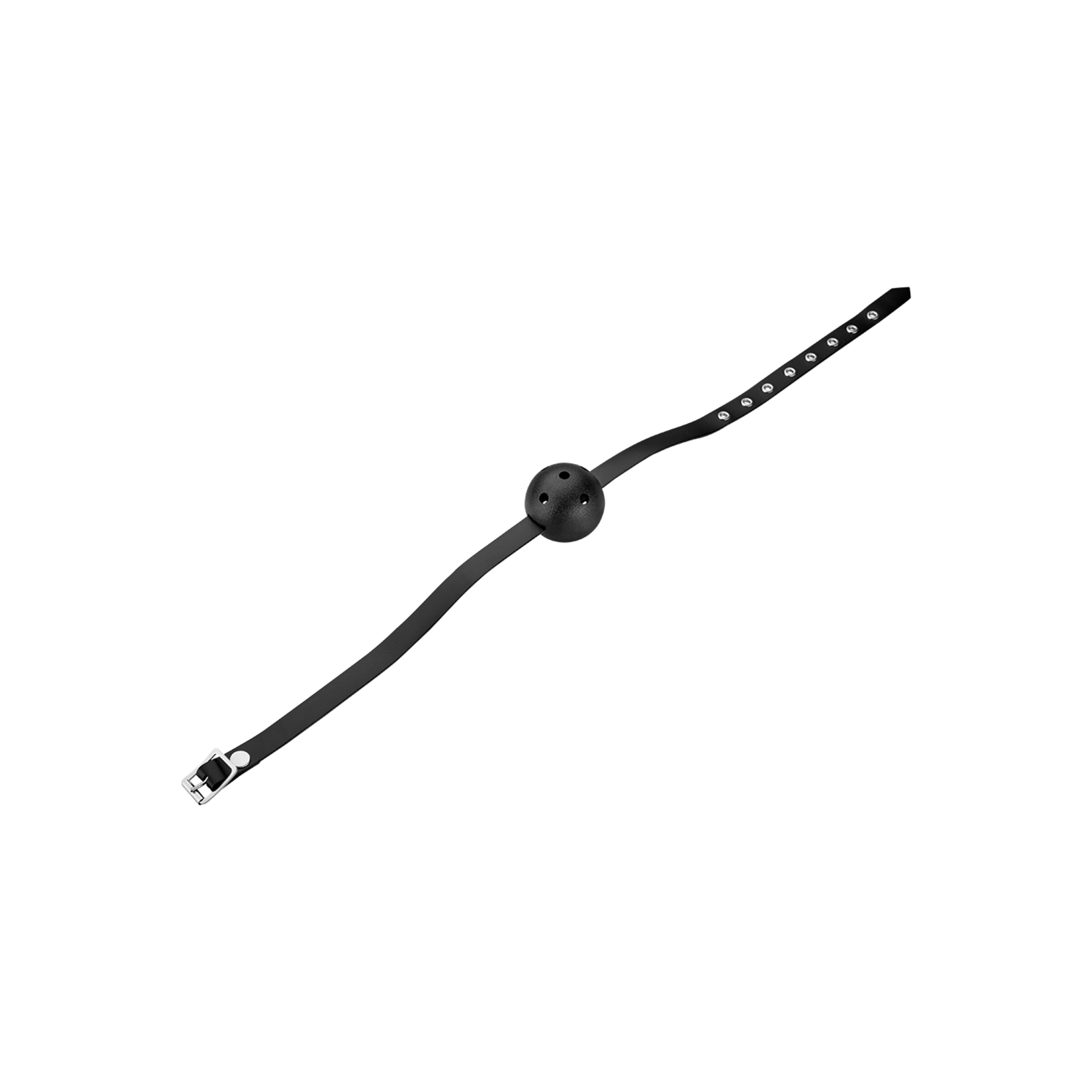 knevelbal-met-smalle-leren-band-Zwart-4