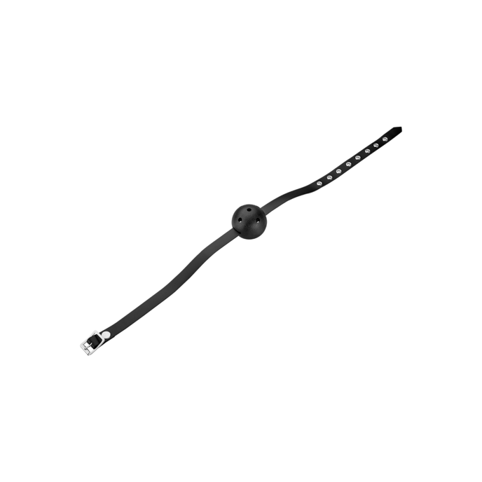 knevelbal-met-smalle-leren-band-Zwart-4