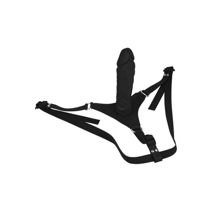 séduisant-strap-on-avec-gode-20-cm-Naturel foncé-Noir-6