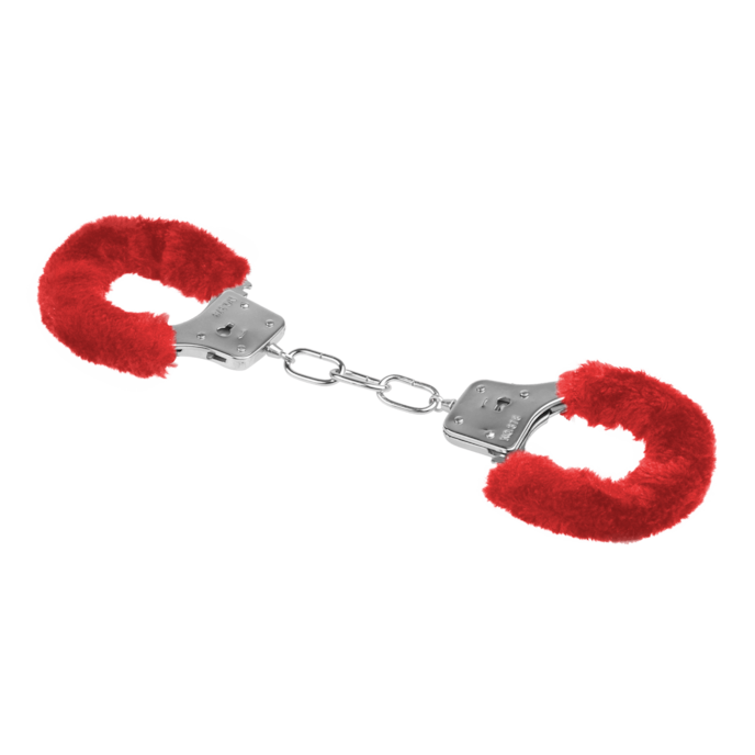 menottes-avec-peluche-Argent-Rouge-1