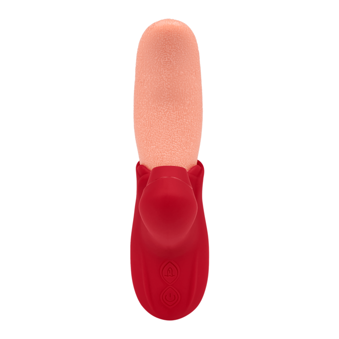 rabbitvibrator-lickaholic-17-5-cm-Rose-Rouge-4