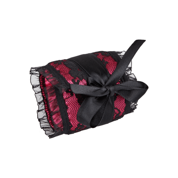 ensemble-de-bondage-avec-masque-pour-les-yeux-3-pièces-Noir-Rose-2